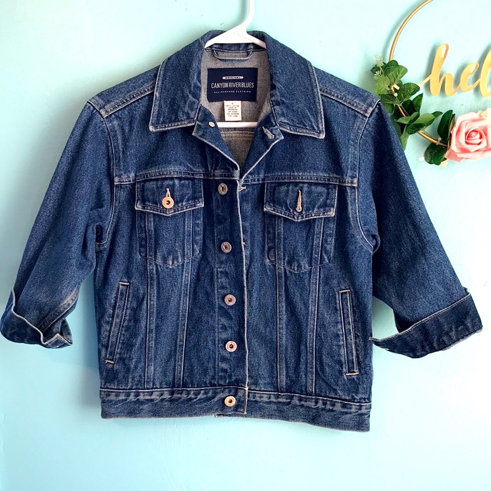 Canyon River Blues 3/4 Sleeved Jean Jacket